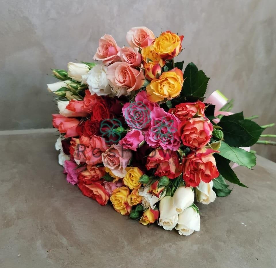 Букет цветов из: Розы в Нижнее Маслово