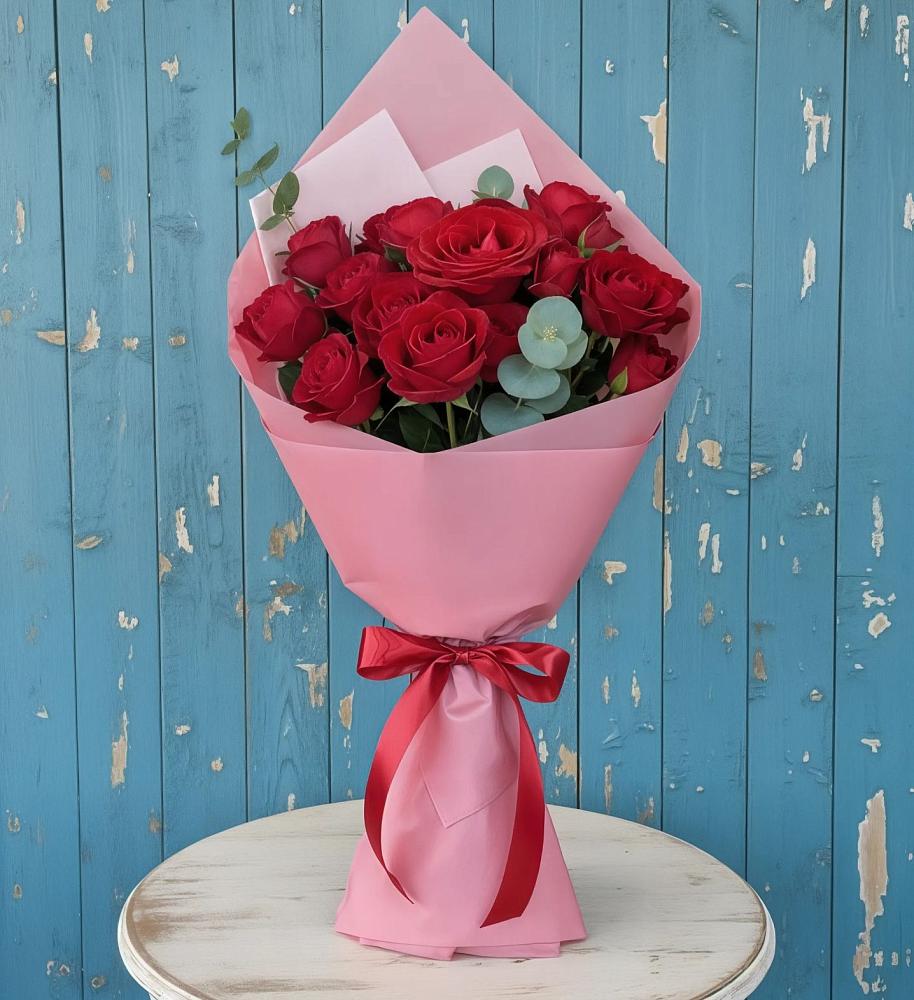 Букет цветов из: Розы в Нижнее Маслово