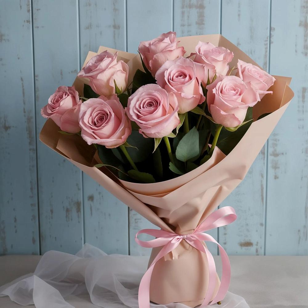 Букет цветов из: Розы в Нижнее Маслово