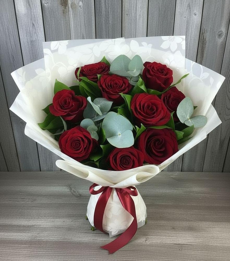 Букет цветов из: Розы в Нижнее Маслово