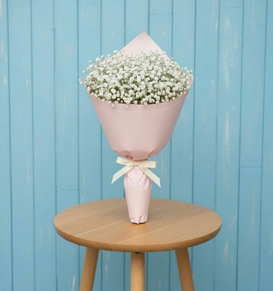 Букет цветов из: Гипсофила в Нижнее Маслово