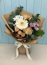 Букет цветов из:  Герберы и Хризантемы #REPLACE_PRED# Нижнее Маслово