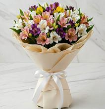 Букет цветов из:  Альстромерии в Нижнее Маслово
