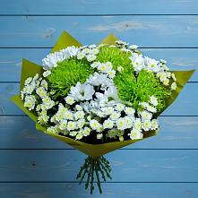Букет цветов из:  Хризантемы #REPLACE_PRED# Нижнее Маслово