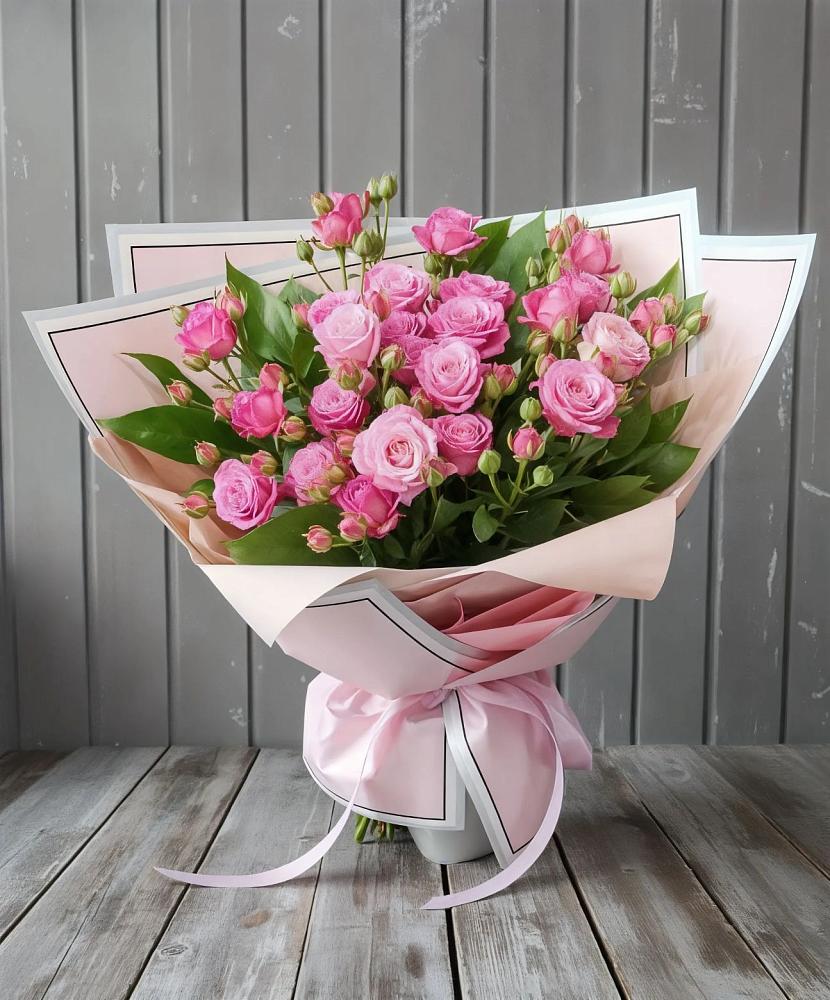 Букет Розовый кустик в Нижнее Маслово