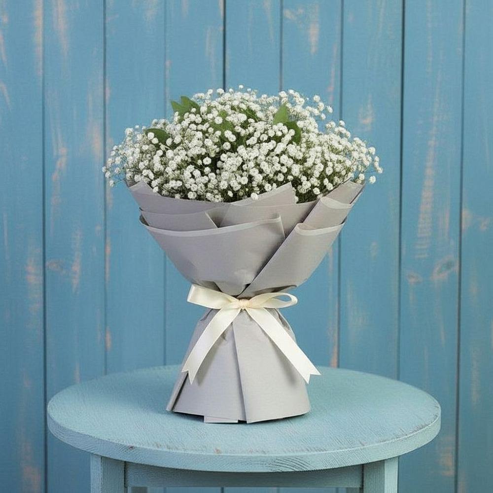 Букет цветов из: Гипсофила в Нижнее Маслово