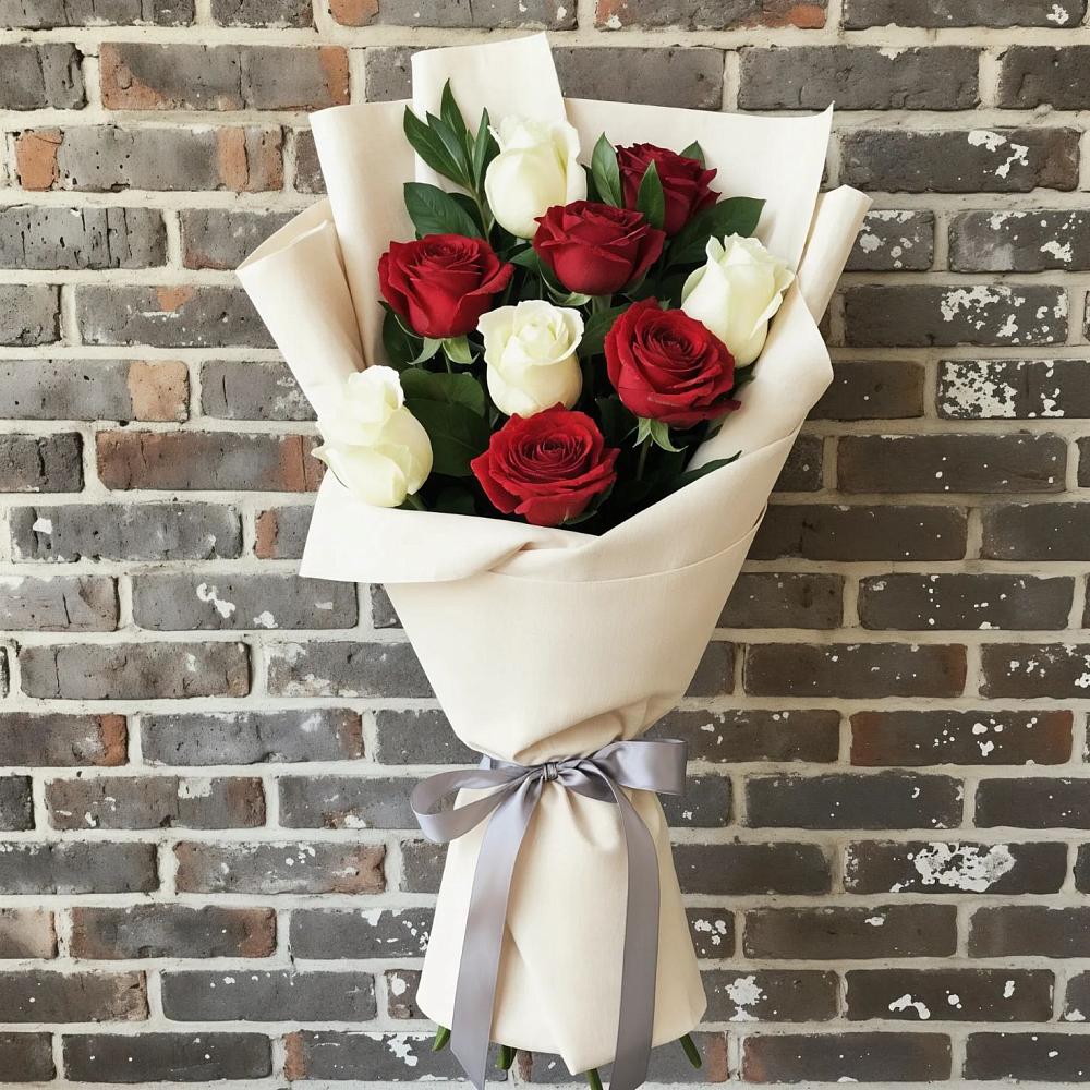 Букет цветов из: Розы в Нижнее Маслово