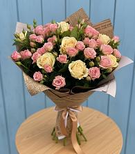 Букет цветов из:  Розы в Нижнее Маслово