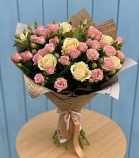 Букет цветов из:  Розы в Нижнее Маслово