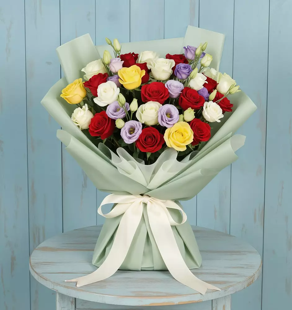 Букет цветов из: Розы в Нижнее Маслово