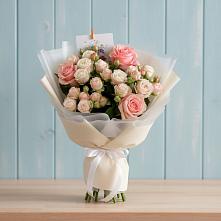 Букет цветов из:  Розы #REPLACE_PRED# Нижнее Маслово