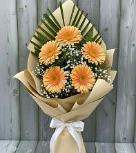 Букет цветов из:  Герберы в Нижнее Маслово