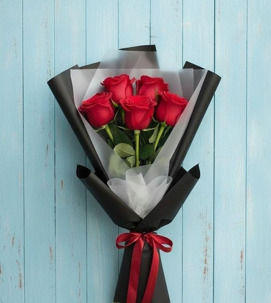 Букет цветов из: Розы в Нижнее Маслово