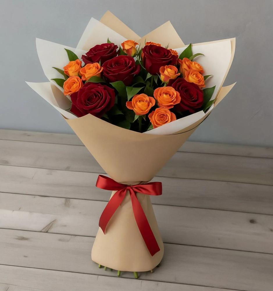 Букет Любовь и восторг в Нижнее Маслово